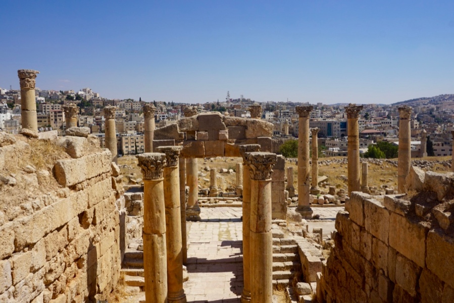 Visiter la cité antique de Jerash en Jordanie
